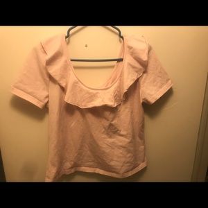 Pin up top dusty pink